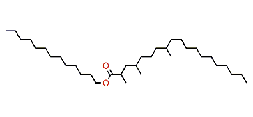 Tridecyl 2,4,8-trimethylnonadecanoate